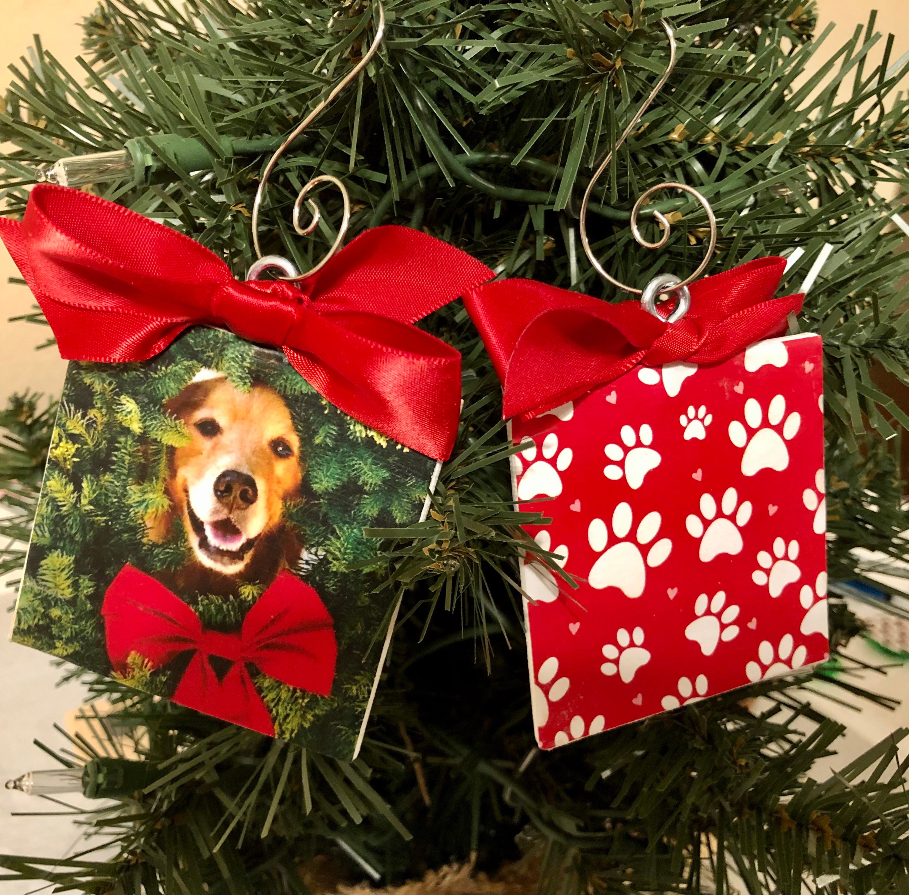 Pet Photo Ornament Personalized Ornament Custom Ornaments Etsy