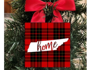 Tennessee Ornament, Tennessee State Ornament, Tennessee Ornament, Tennessee Christmas Ornament