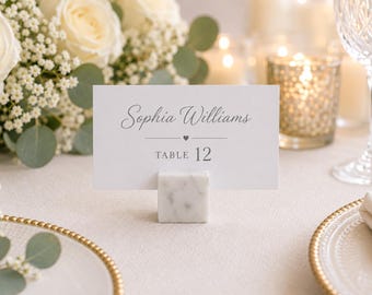 Mini Marble Card Holder, Card Display Holder, Seating Card Holder, Wedding Name Holders, Display Card Holder