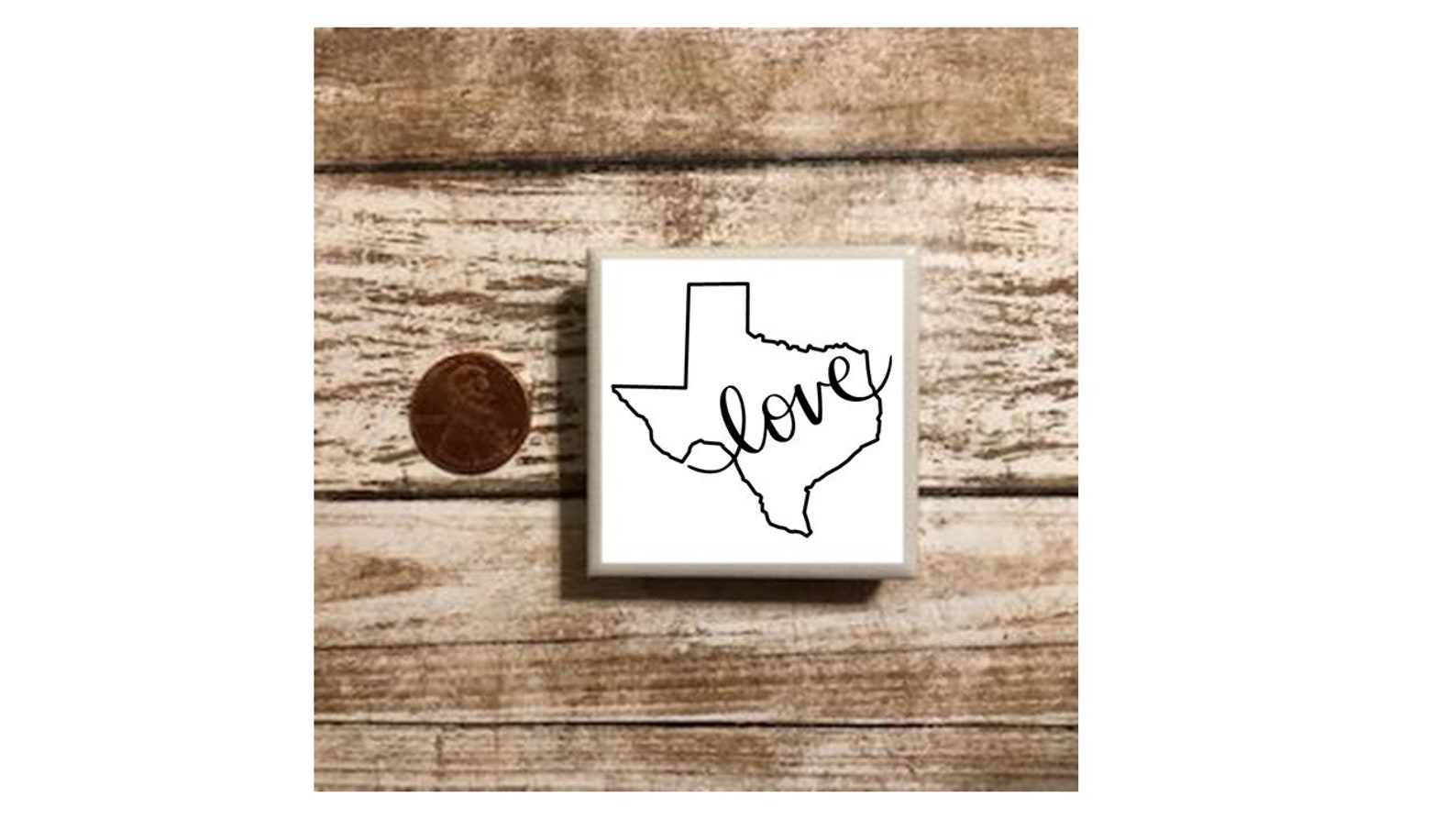 4 Texas Texas Set Texas Fridge Etsy