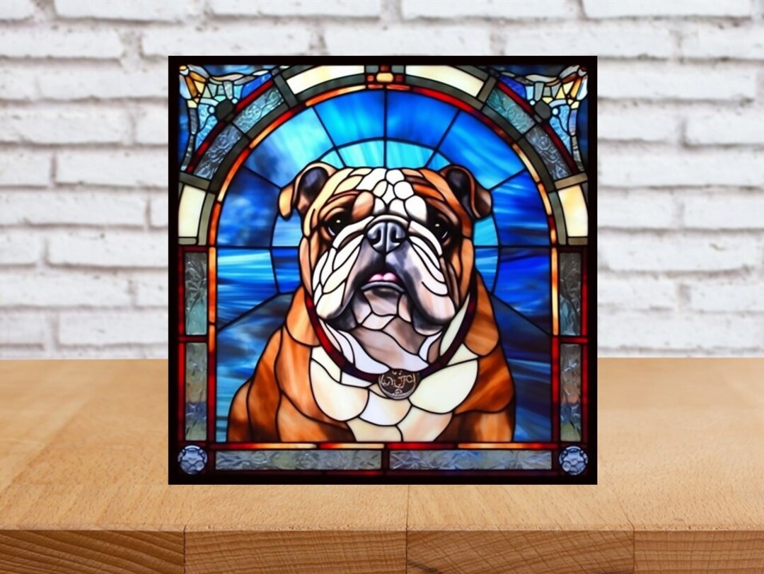 Bulldog Wall Art, Bulldog Decorative Art, Bulldog Sign, Bulldog Home