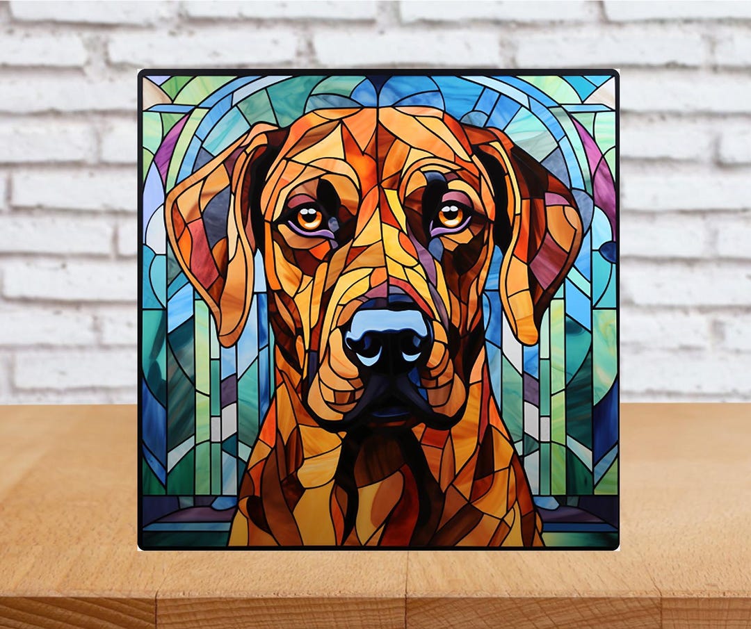 Rhodesian Ridgeback Wall Art, Rhodesian Ridgeback Sign, Rhodesian ...