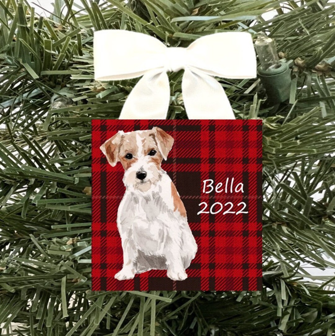 Jack Russell Ornament Personalized Jack Russell Ornament Etsy