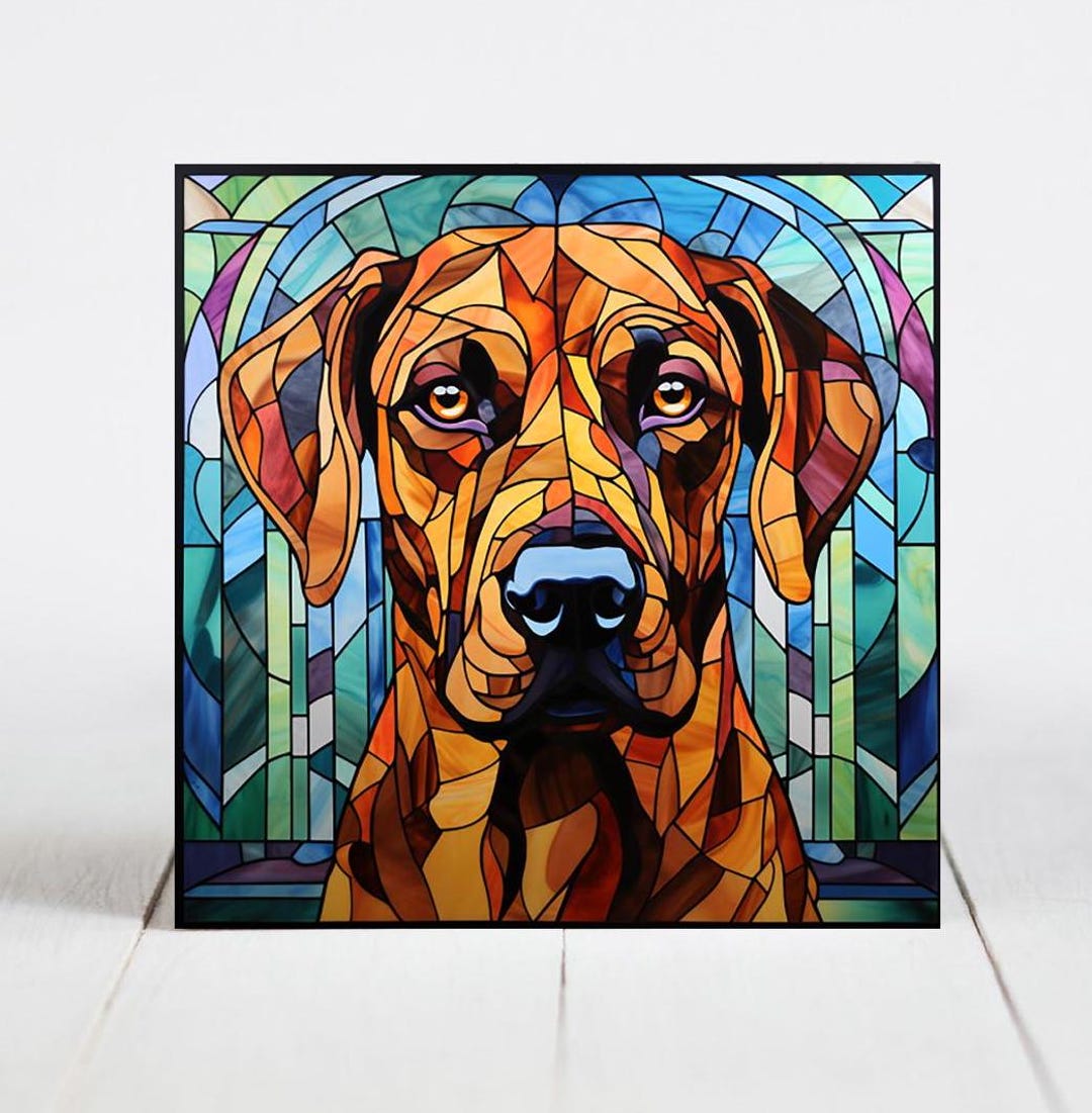 Rhodesian Ridgeback Ceramic Tile, Rhodesian Ridgeback Decorative Tile ...