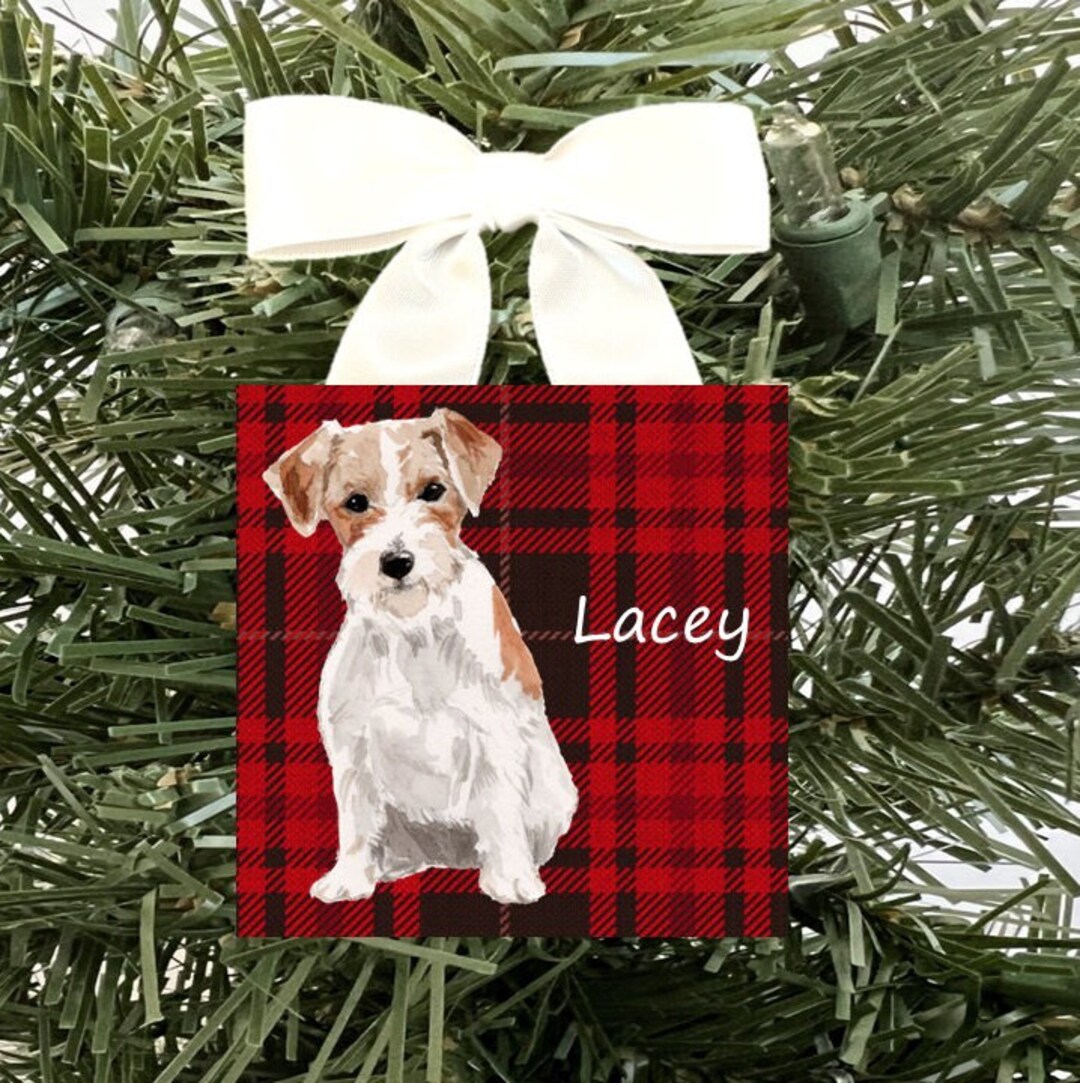 Jack Russell Ornament Personalized Jack Russell Ornament Etsy