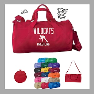 Sac de sport, sac de sport mascotte, sac de sport, sac de sport personnalisé, sac de rentrée scolaire, sac de sport d'équipe, idée cadeau d'équipe, sac de sport de nuit