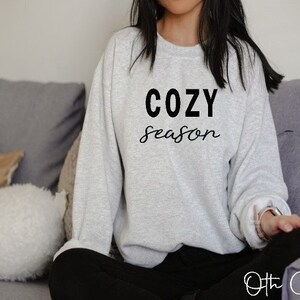 Cozy Crew Sweatshirt Cozy Season Ladies 