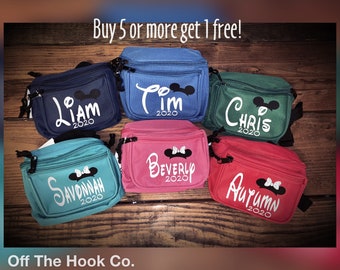 Disney Fanny Pack/Personalized Fanny Pack/Mickey bag/Vacation Belt Bag/Cheer Nationals Bag/Custom belt bag/Disney gifts/Cheer Nationals 2025