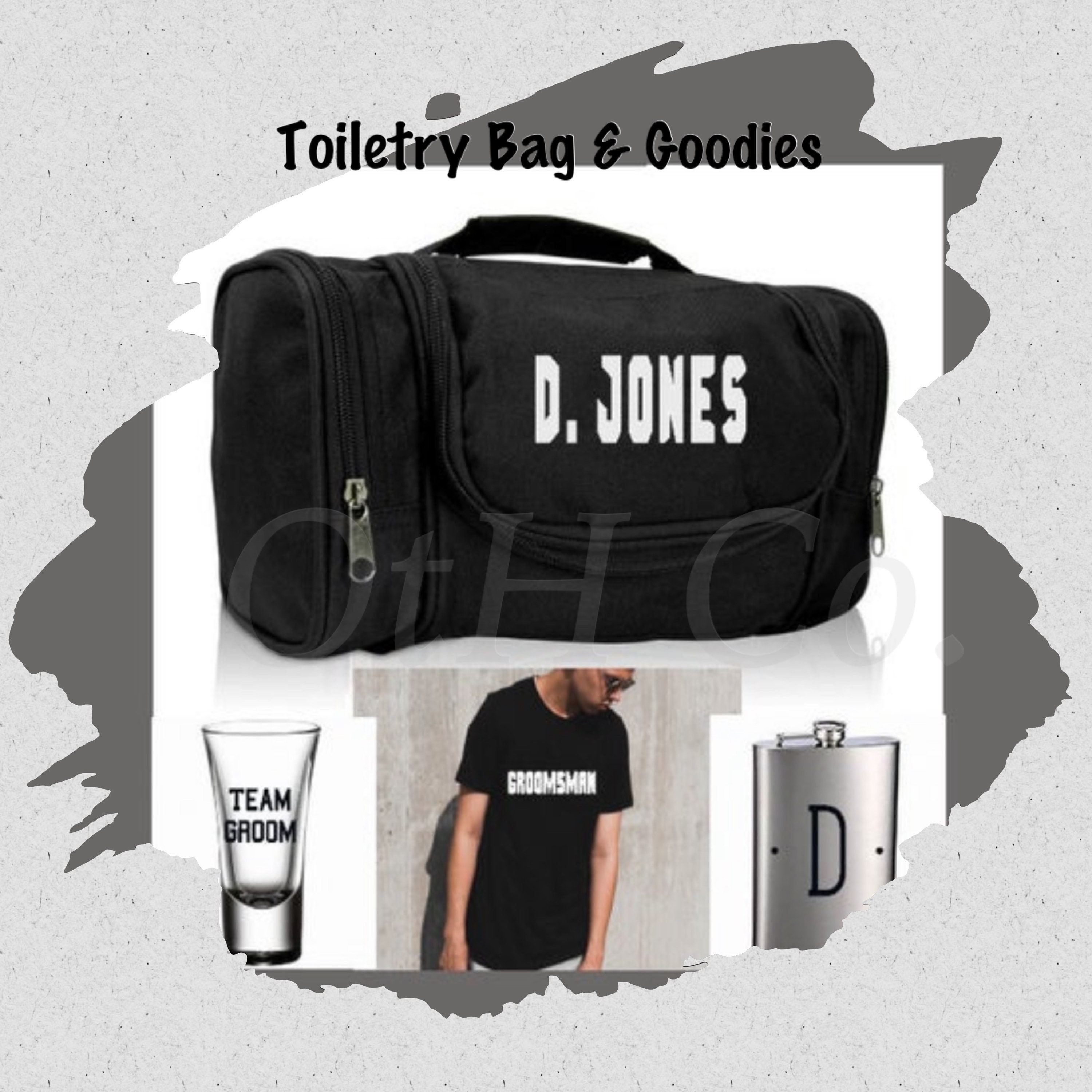 Groomsman Proposal Gift/Toiletry Bag/Mens Gift Ideas/Best man Gifts/ Groomsman travel bags/Custom Wedding party gifts/Bachelor Party gifts