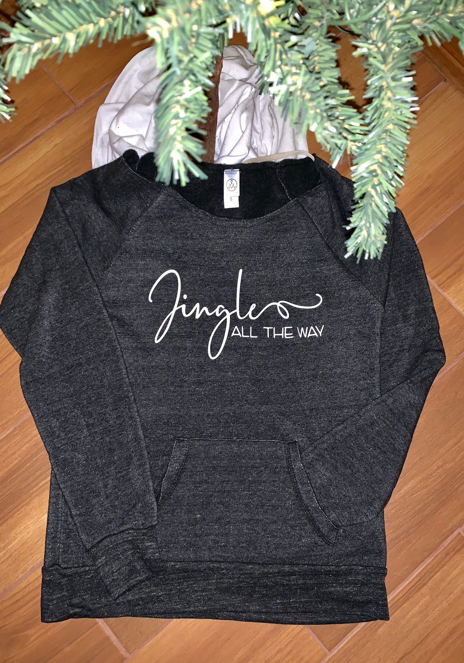 Jingle all the Way sweatshirt/Christmas sweatshirt/ladies | Etsy