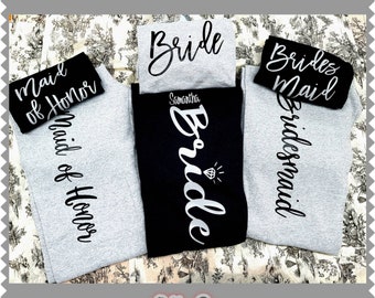 Bridesmaid Sweatpant, Bridesmaid proposal, bridal party gifts, Bridal party Sweatpant, bridesmaid gift, Custom Sweatpants, comfy pants