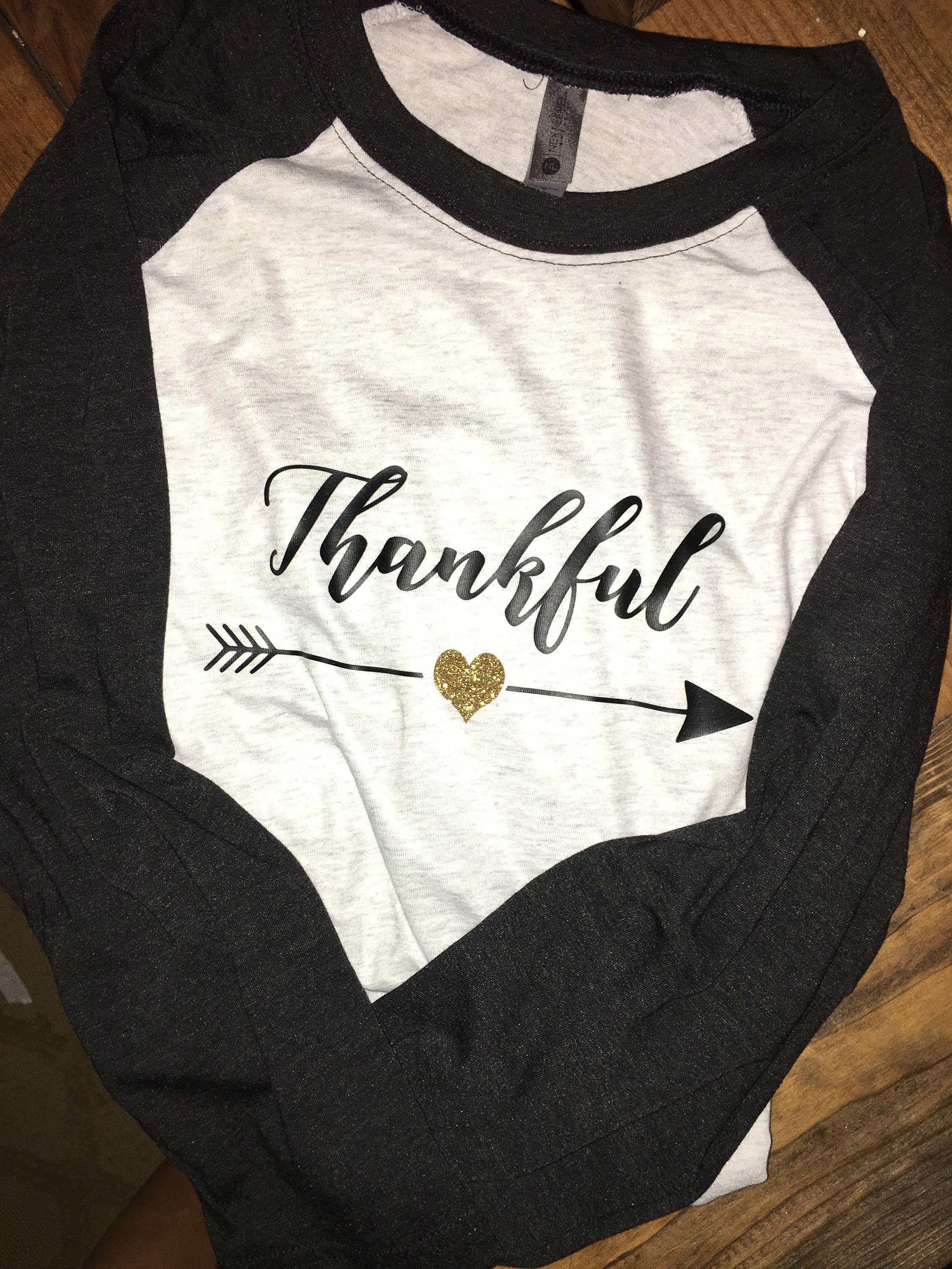 womens thankful shirt