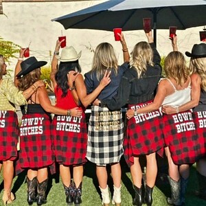 Custom Buffalo Plaid Flannel Shirt: Bridal Party Gift image 3