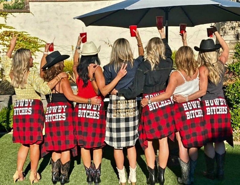 Custom Buffalo Plaid Flannel Shirt: Bridal Party Gift image 3