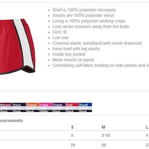 Custom Sports Velocity-short: teamsportshorts voor meisjes en dames afbeelding 5