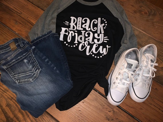 Black Friday Crew tshirt, Black Friday Shopper shirt,Black Friday Matching tees, Warning Black Friday Shopper, Group Shopping Shirts