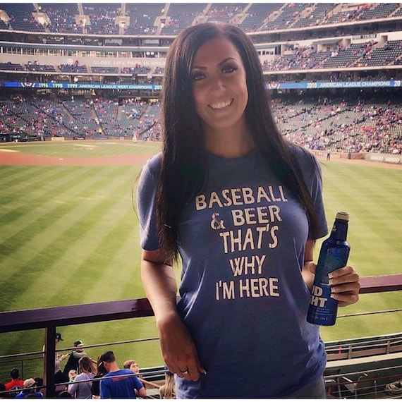 Baseball And Beer That's Why I'm Here T-Shirt Baseball And Beer That's Why I'm Here T-Shirt