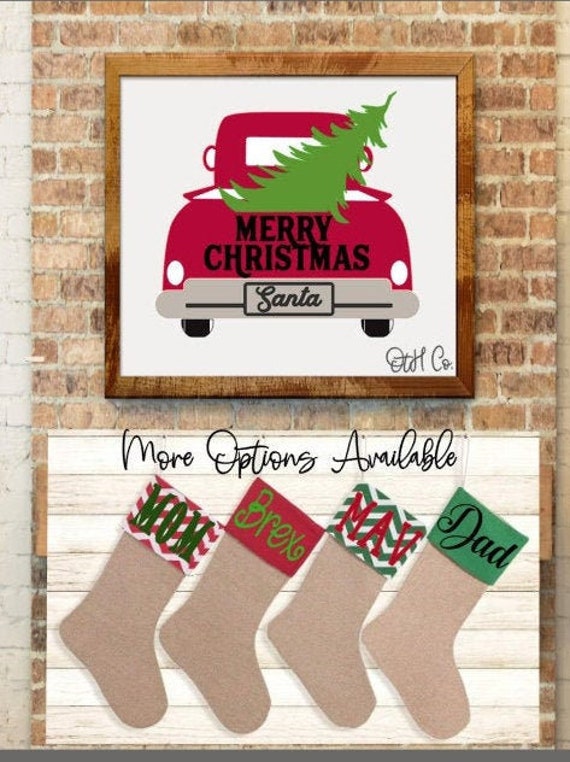 Christmas Stockings Personalized, Christmas Stockings With Names, Burlap Stockings, Christmas Stocking For The Family, Christmas Decorations