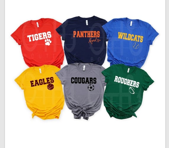 School Spirit Shirt,Favorite Team shirt,Back to School gift,School sports tee/hoodie,mascot team shirt,School logo shirt,School mascot shirt