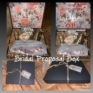 Bridesmaid Proposal Box Will You Be My Bridesmaid Gift Bridesmaid Proposal Gift Bridesmaid Gift Set Bridesmaid Proposal Bridal Gift Box
