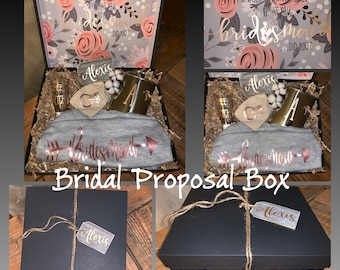 Bridesmaid Proposal Box Will You Be My Bridesmaid Gift Bridesmaid Proposal Gift Bridesmaid Gift Set Bridesmaid Proposal Bridal Gift Box