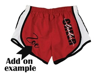 Sports Velocity Shorts,Girls Gym Shorts,Cheer Camp Shorts,Sports Shorts,Adult team gym shorts,Youth Customized Shorts,Team Shorts,Team gifts