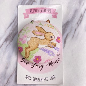 Bunny Scissor minder needle minder magnet