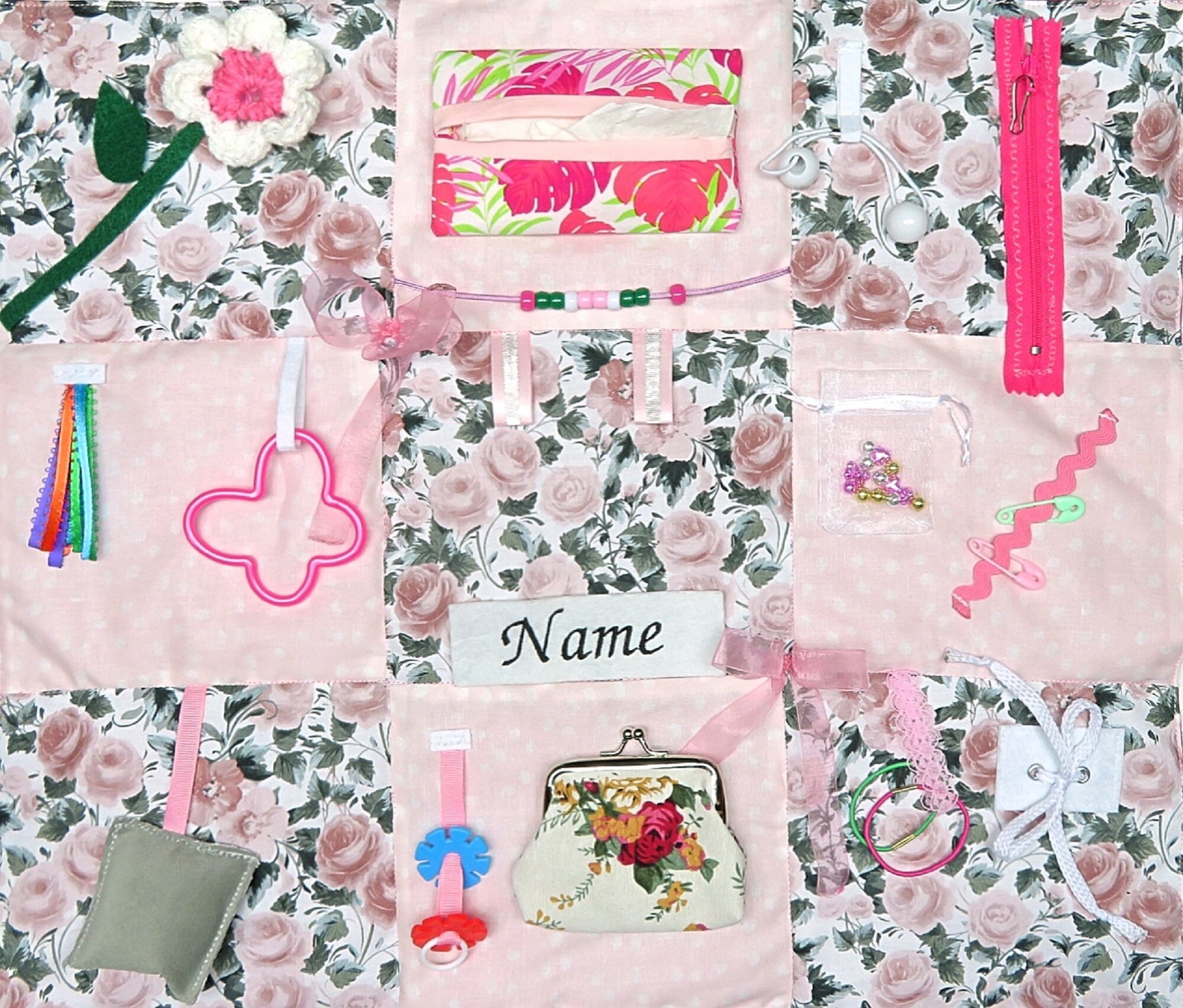 Fidget blanket or Alzheimers activity for dementia Parkinson Etsy