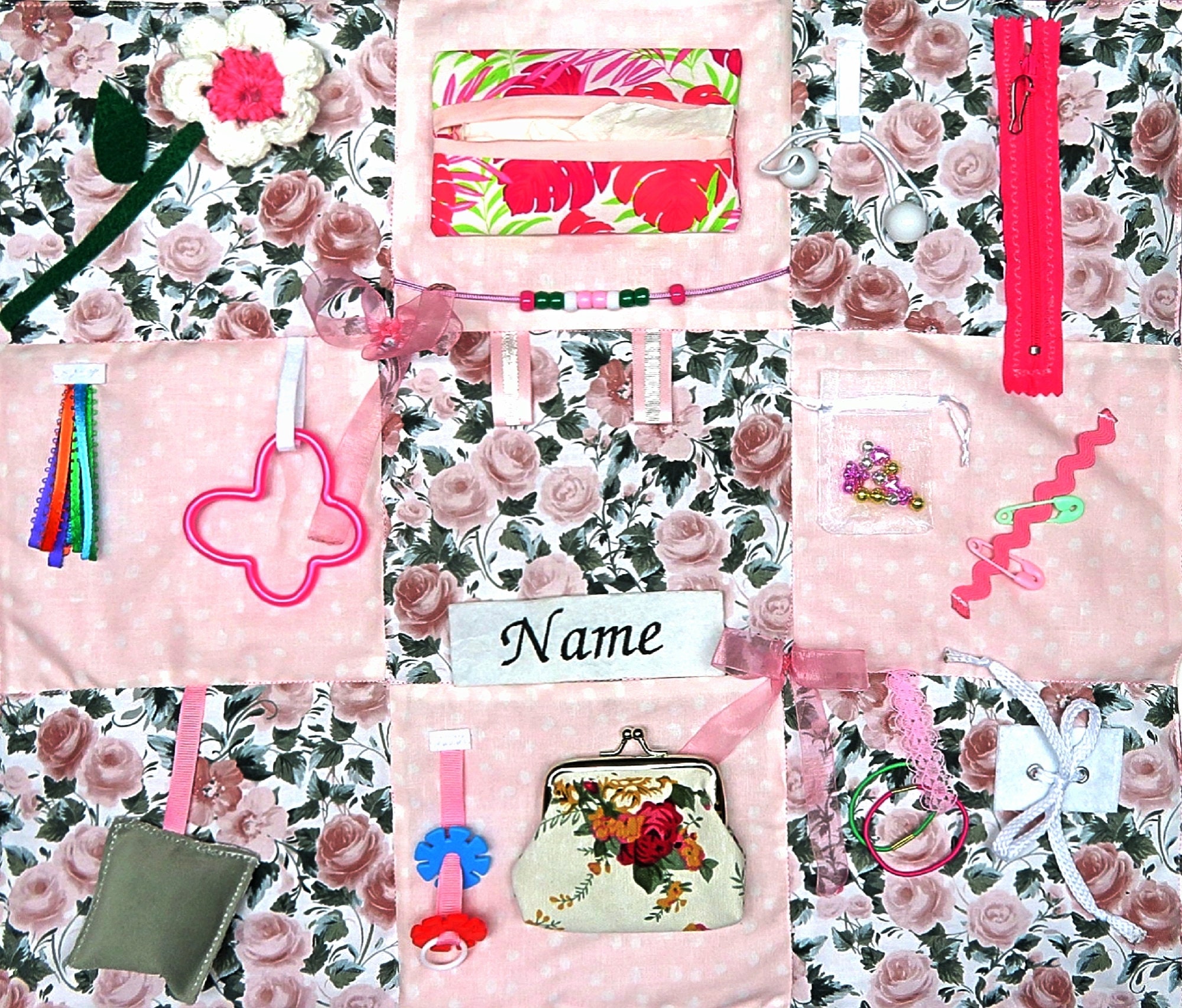 Fidget blanket or Alzheimers activity for dementia Parkinson Etsy