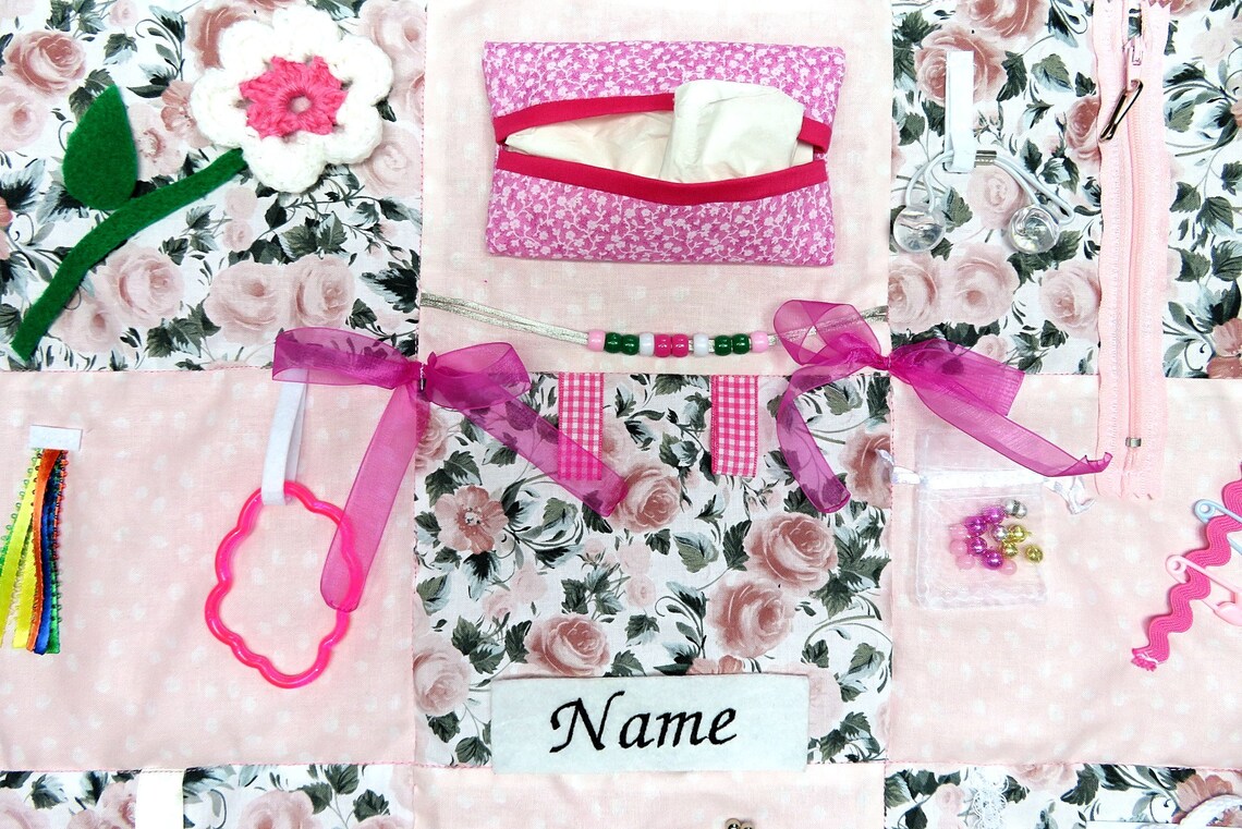 Fidget blanket or Alzheimers activity for dementia Parkinson Etsy