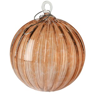 Sorbet | Handblown Glass Ornament | Handmade in CA | Sun Catcher | Gazing Ball | Holiday Ornament | Gift | 20 Point