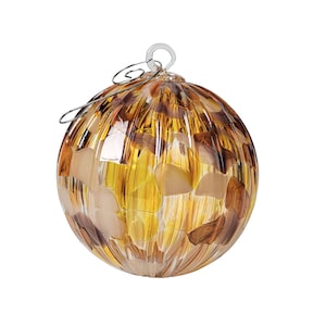 Orangevale, CA | 20 Point Ornament | Hand Blown Glass Ornament | Sun Catcher | Gazing Ball | Holiday Ornament | Gift