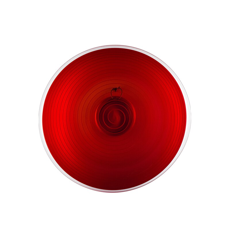 Red Art Glass - Etsy