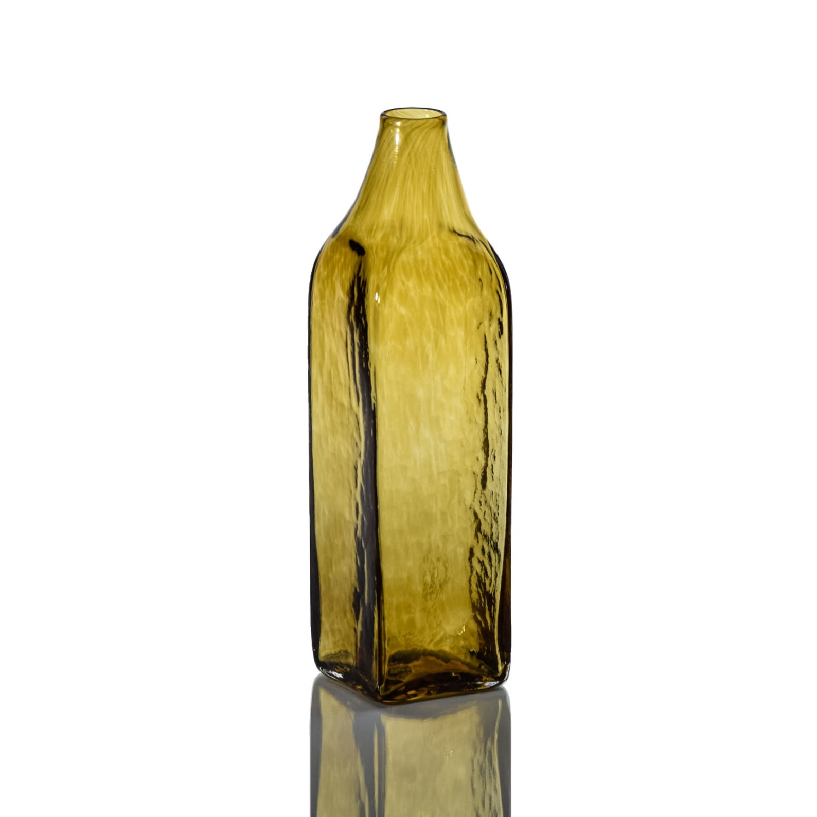 Hand Blown Glass Olive Oil Dispenser Soap Dispenser Olive Etsy