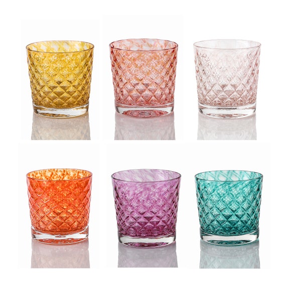 Marrakesh | Set of 6 Handblown Glassware | Mindala Glass