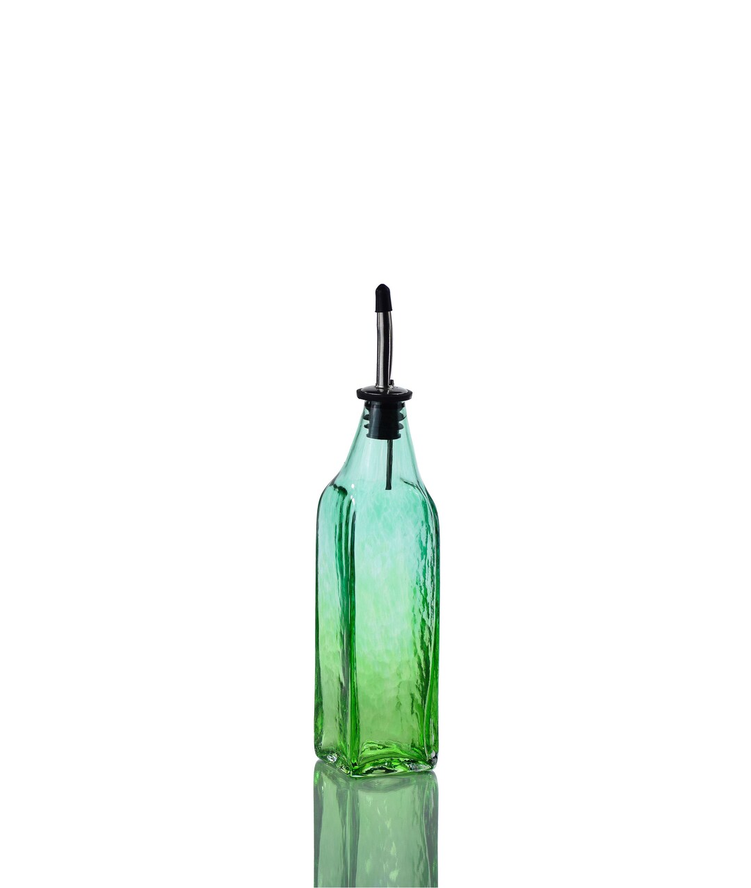 Hand Blown Glass Olive Oil Dispenser Soap Dispenser Olive Etsy