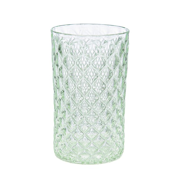 Mixed Mindala & Mandala Drinking Glass Set by 2BGlass (Art Glass Drinkware)