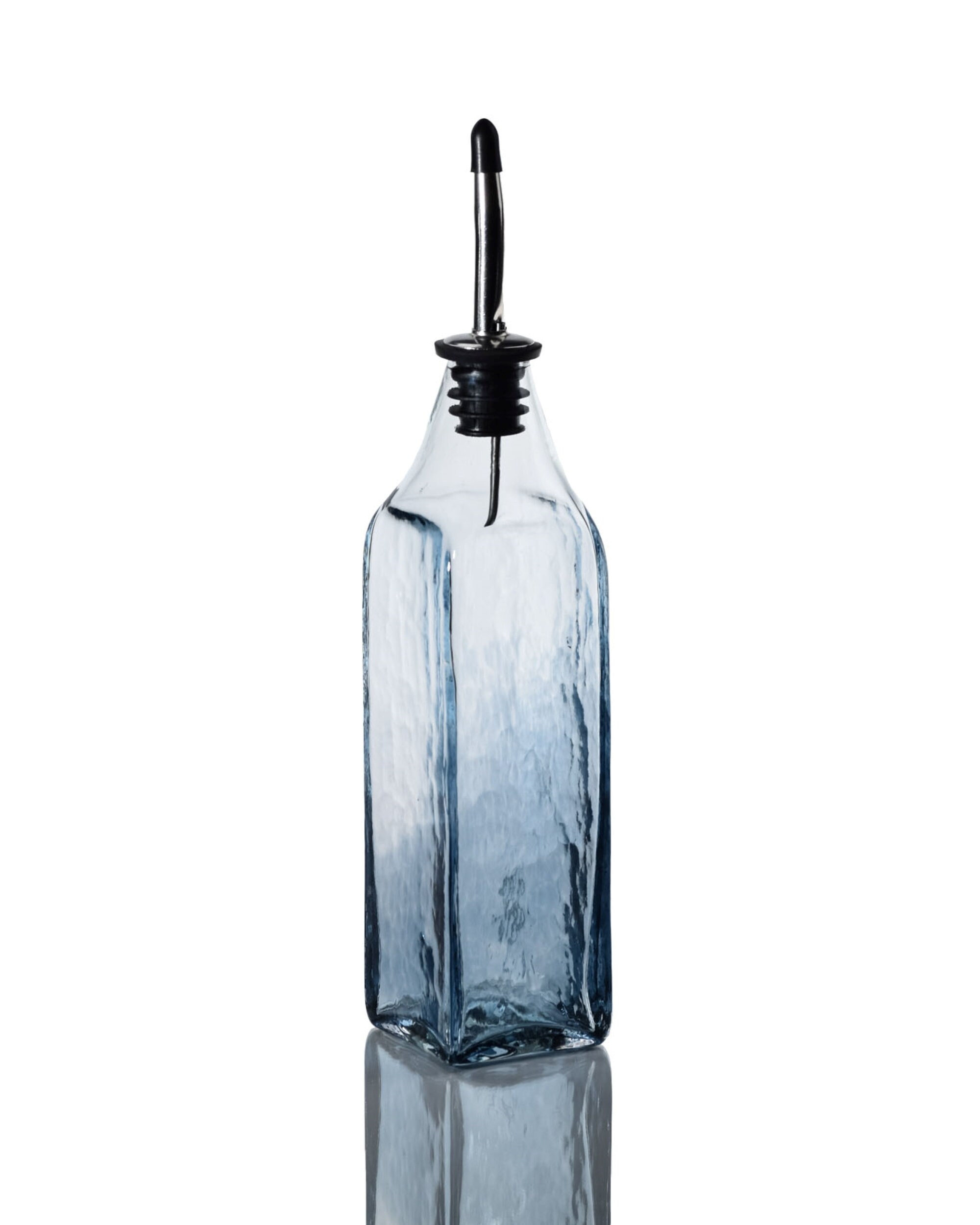 Hand Blown Glass Olive Oil Dispenser Soap Dispenser Olive Etsy