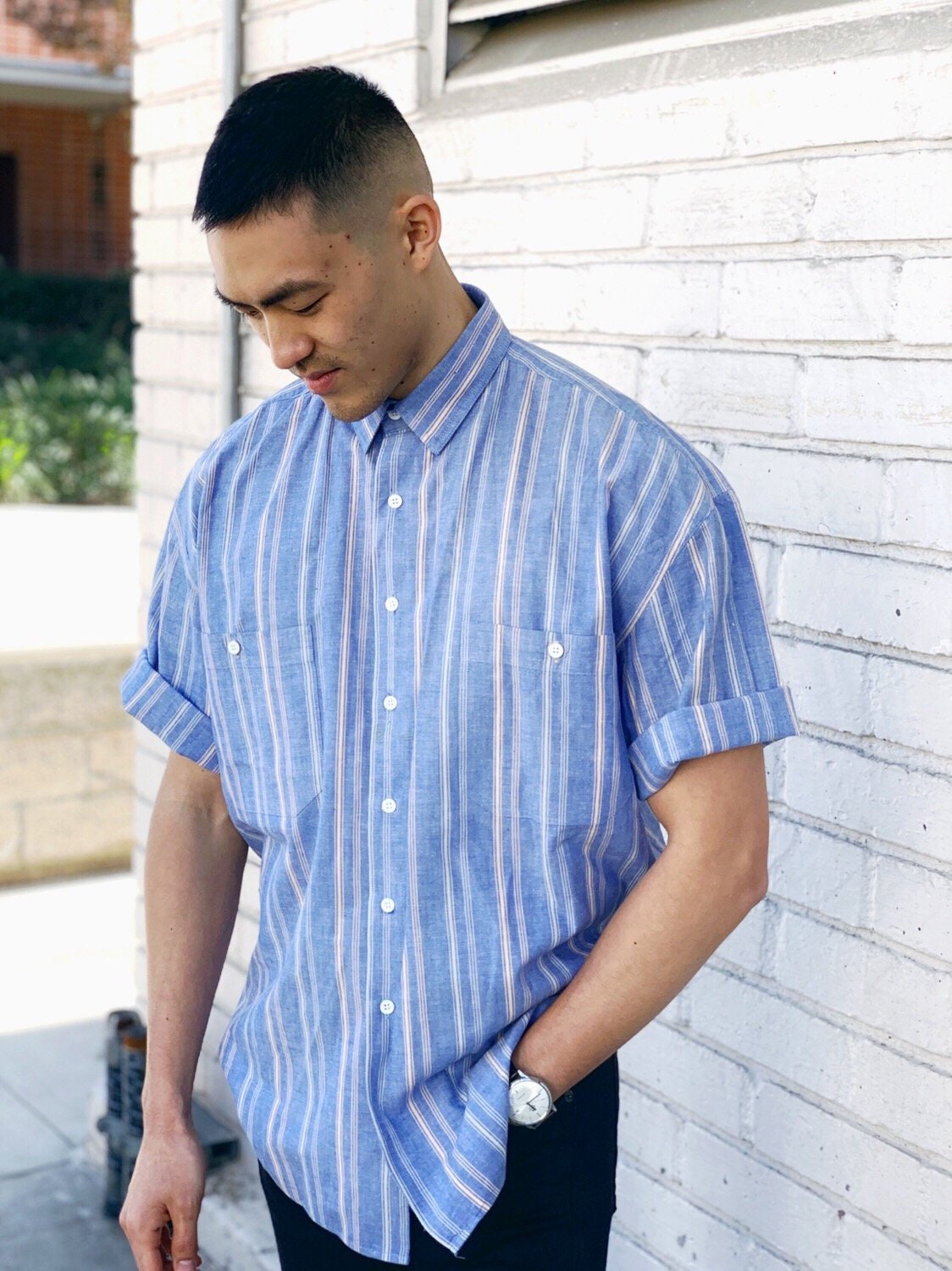 80s Striped Shirt