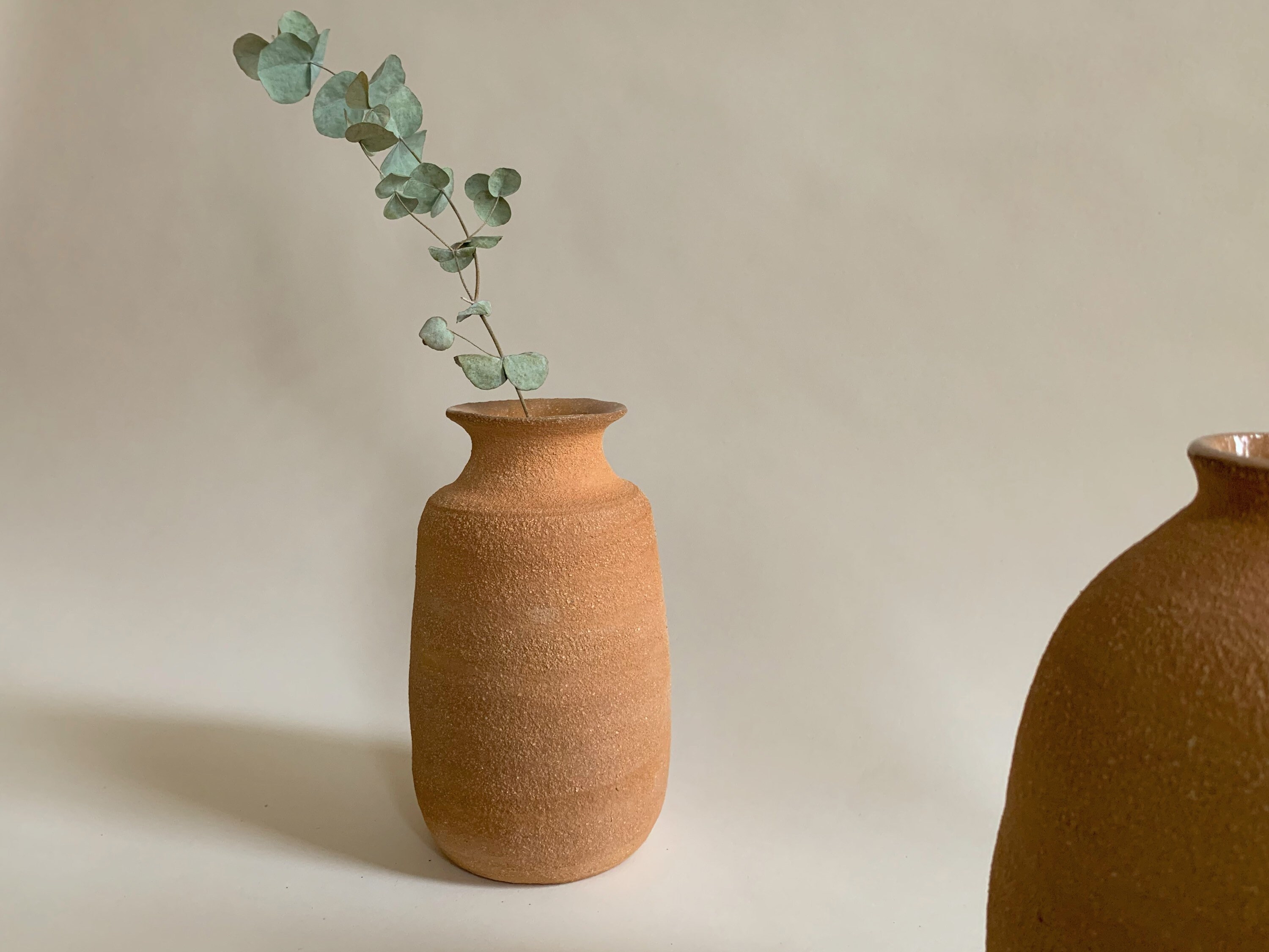 Terra Cotta Vase Etsy