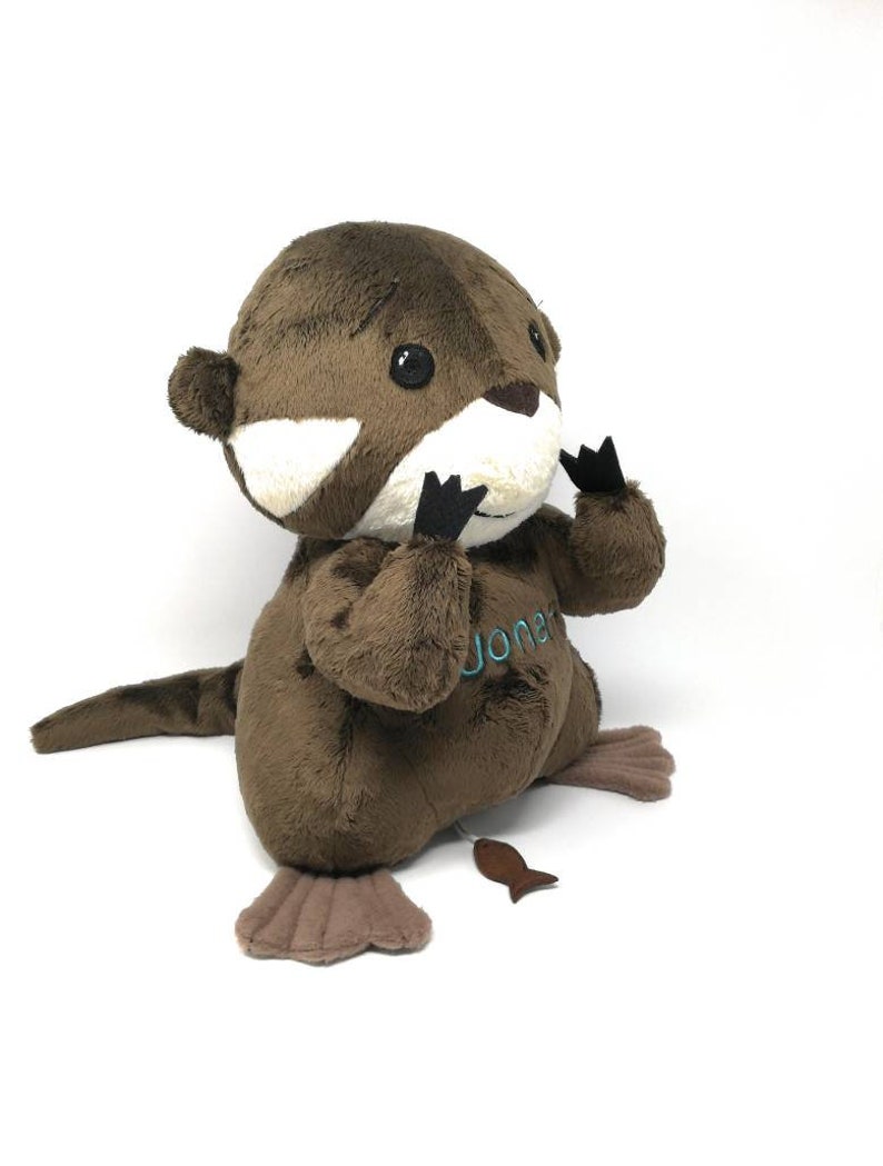 cuddly otter toy