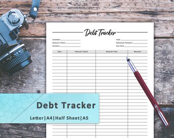 debt payoff spreadsheet debt snowball excel credit card etsy paydown planner