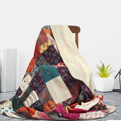 King Size Rag Quilt / Special Order Etsy