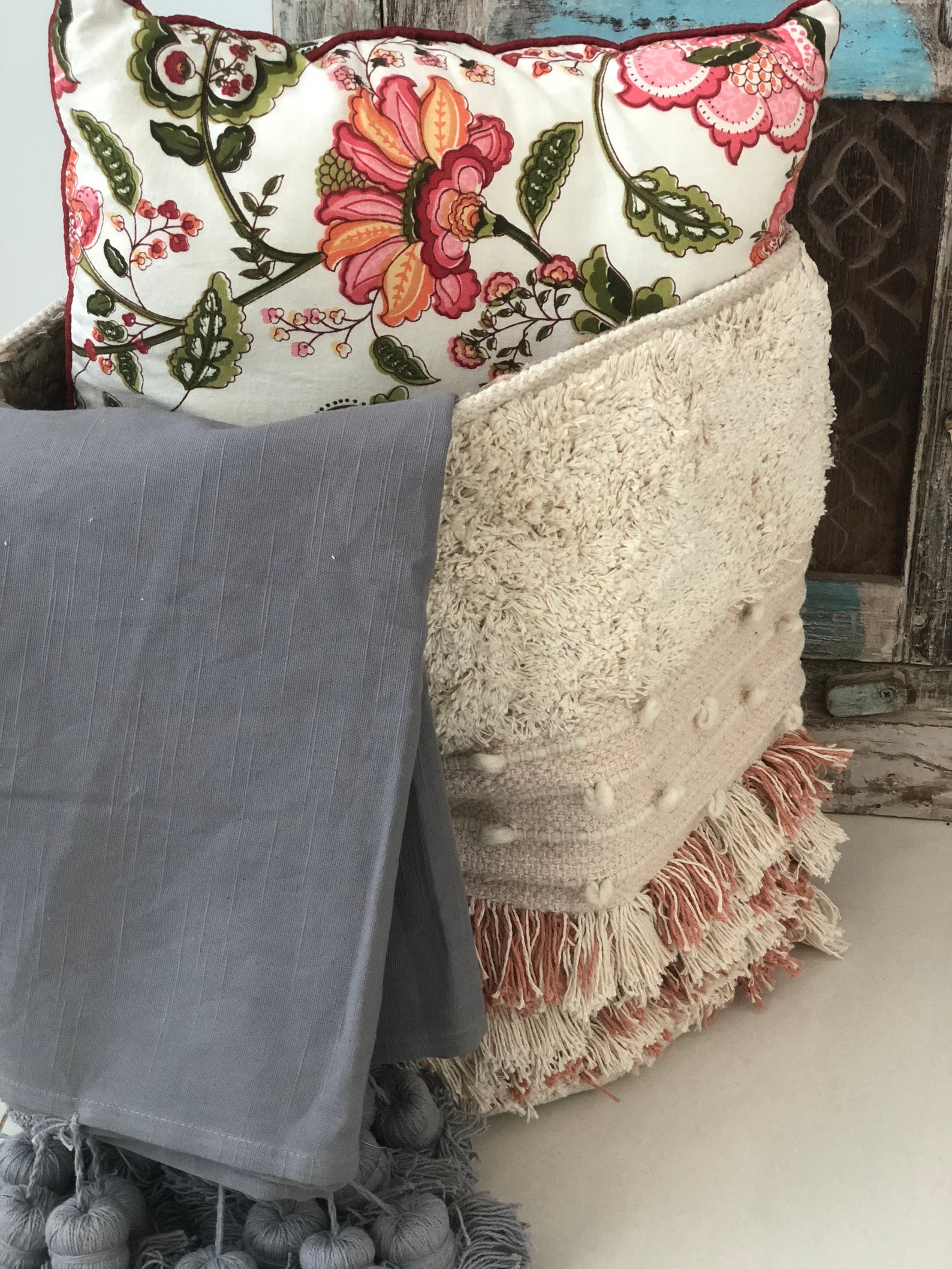 Peach Basket laundry basket planter basket Laundry Etsy