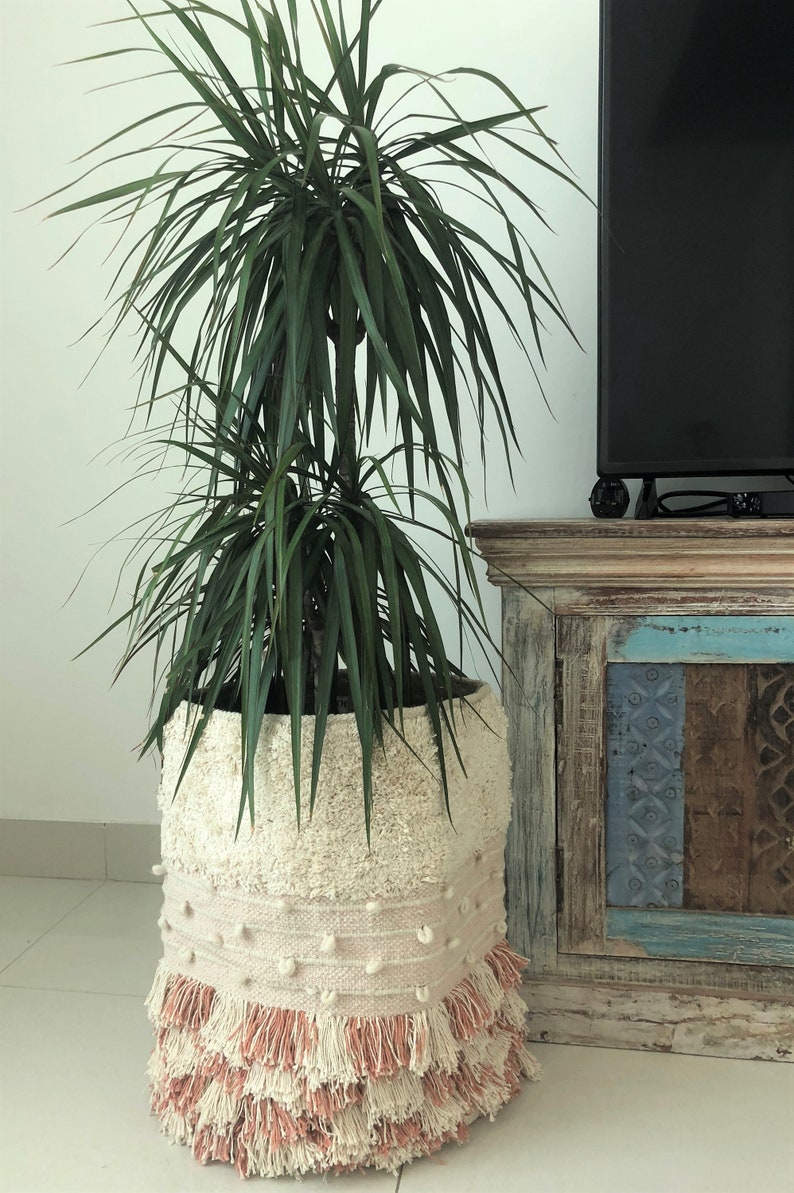 Peach Basket laundry basket planter basket Laundry Etsy