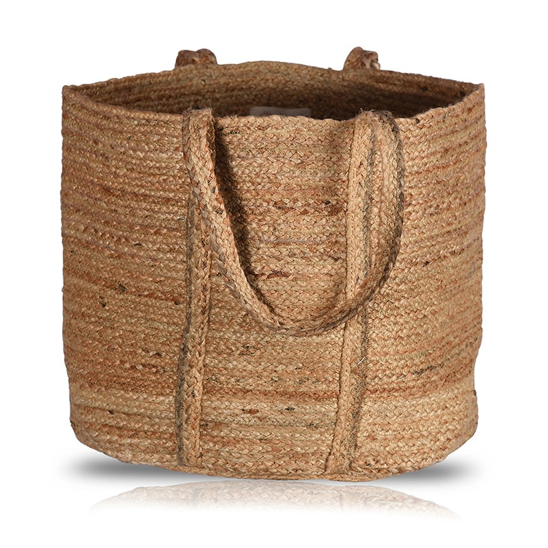 Large Navy Laundry Basket Jute Laundry Bag Large Laundry Etsy