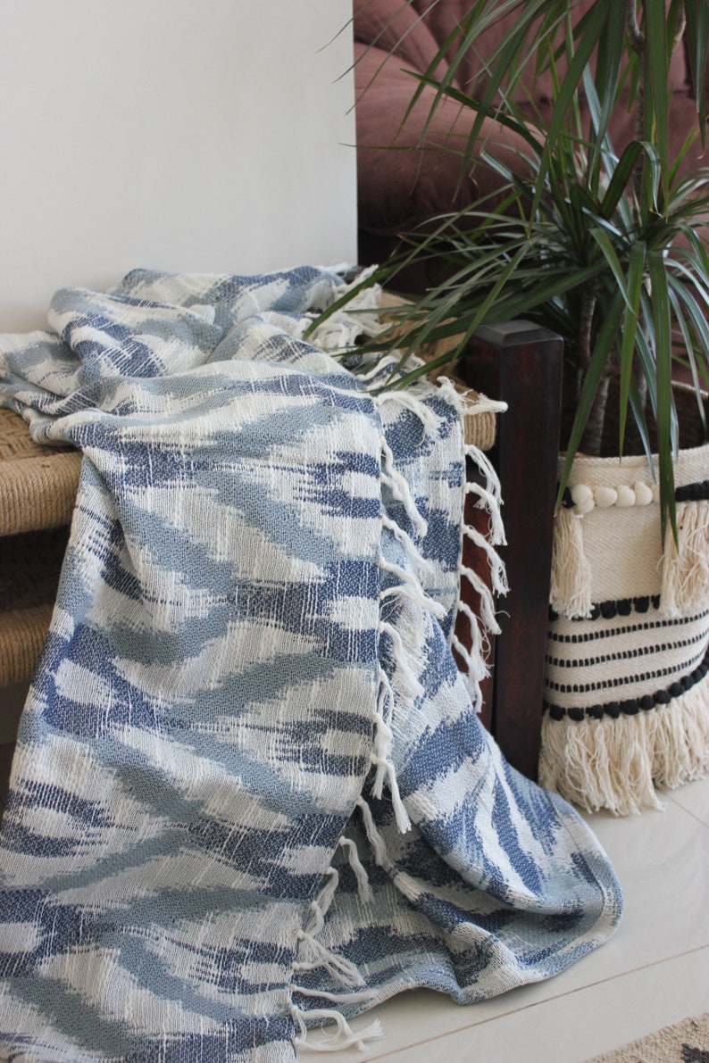 Throw Blanket Couch Cover Bed Throws Boho Throw Blanket Etsy