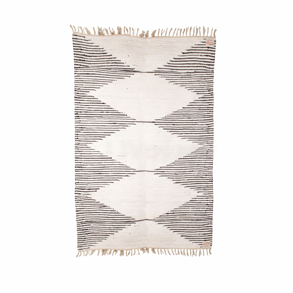 Recycled Woven Boho 4x6 Area Rug Cotton Rag Rug Bohemian Etsy