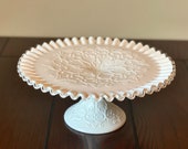 Spanish Lace Fenton Cake Stand