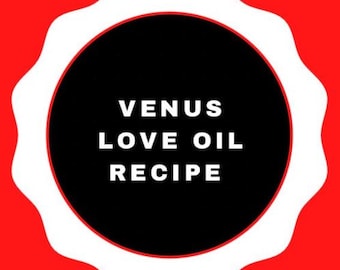 Venus Spell Oil Feminine Energies Attraction Pleasure Beauty Desire Recipe 1 one dollar